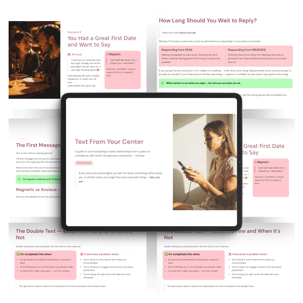 The Magnetic Texting Guide — Text From Your Center